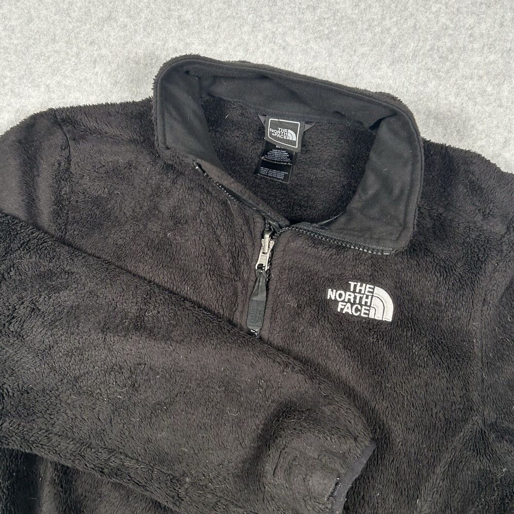The North Face Denali Jacket Womens M Black Full Zip‎ Pocket Outdoors Fleece